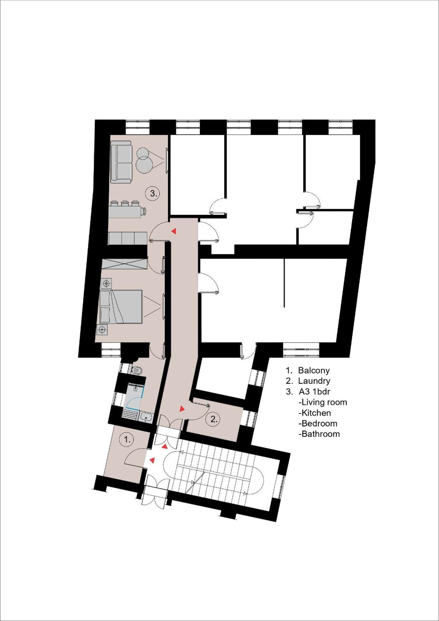Central Apartments Сараево Экстерьер фото